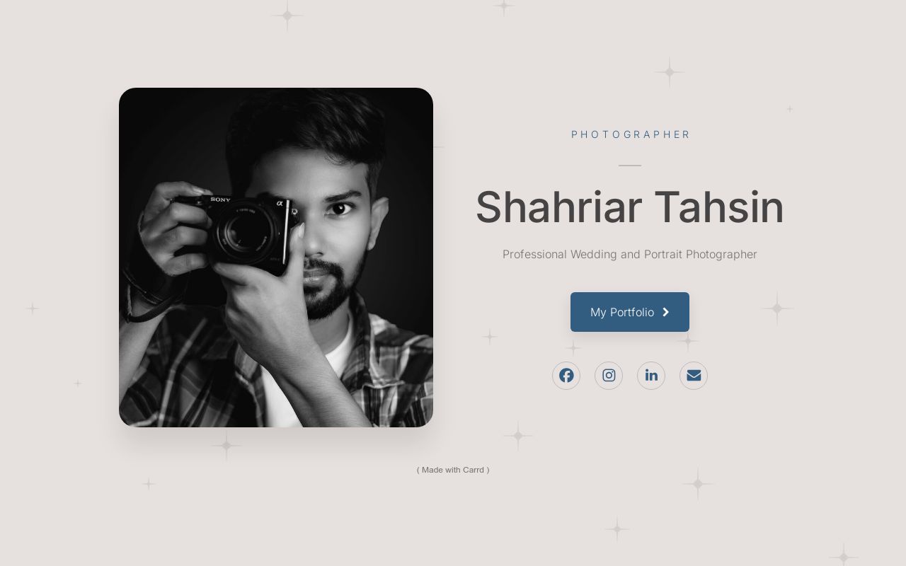 Carrd profile picture for @shahriar